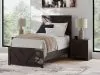Ashley Furniture B3789/31/36/46/53/83 Prendonea - 5 Pc. - Dresser, Mirror, Chest, Twin Panel Bed - Charcoal