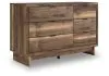 Ashley Furniture PCB3367-221 Chirason - Six Drawers Dresser - Brown