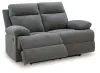 Ashley Furniture PC9140686 Ashley Furniture PC9140686 Side-Swipe - Reclining Loveseat - Charcoal