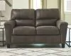 Ashley Furniture 94002/38/35/25 Ashley Furniture 94002/38/35/25 Navi - 3 Pc. - Sofa, Loveseat, Rocker Recliner - Smoke