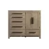 Intercon CT-BR-2506GC-FRO-C Cornerstone - Gentleman's Chest - French Oak