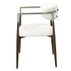ACME DN07001 Clayten - Arm Chair (Set of 2) - Brown Oak