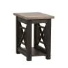Liberty Furniture 422-OT1021 Heatherbrook - Chair Side Table - Charcoal & Ash