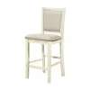 New Classic D3651-52S-BSQ New Classic D3651-52S-BSQ Amy - 5 Piece Counter Dining Set - Bisque