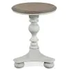 Riverside Furniture 38008 Riverside Furniture 38008 Jameson - Round End Table - White