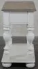 Riverside Furniture 38009 Jameson - Chairside Table - White
