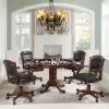 CoasterEssence 100871-S5 Turk - 5 Piece Dining And Game Table Set - Tobacco