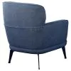 Coaster Fine Furniture 903083 Andrea - Upholstered Crecent Arm Accent Chair - Blue
