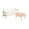 New Classic 60-G5511-S2S New Classic 60-G5511-S2S Wesley - 2 Piece Outdoor (Sofa & Coffee Table) - White