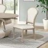 New Classic D4128-20 Gwendolyn - Dining Side Chair (Set of 2) - Cerused Taupe