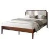 New Classic 00-B1862-300S Soma - 5/0 Platform Spindle Queen Bed - Walnut