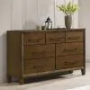 New Classic B0182-050 Ballard - 7 Drawer Dresser - Walnut