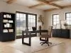 Riverside Furniture 93131 Riverside Furniture 93131 Westwood - Writing Desk - Whiskey / Ebony Whiskey Oak