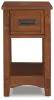 Ashley Furniture T007-319 Breegin - Chair Side End Table - 1 Drawer - Brown