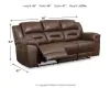 Ashley Furniture 3990487 Stoneland - Reclining Power Sofa - Chocolate