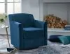 Ashley Furniture A3000602 Ashley Furniture A3000602 Bradney - Swivel Accent Chair - Blue