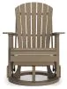 Ashley Furniture P114-820 Hyland Wave - Swivel Glider Chair - Driftwood