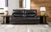 Ashley Furniture U6580147 Mountainous - 2 Seat Power Reclining Sofa With Adj Headrest - Eclipse