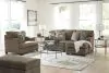 Ashley Furniture 59505/18/23/14 Stonemeade - 3 Pc. - Sofa Chaise, Chair And A Half, Ottoman - Nutmeg