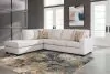 Ashley Furniture 24305S1 Aviemore - 2-Piece Sectional With Laf Corner Chaise - Stone