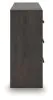 Ashley Furniture B3789-31 Prendonea - Six Drawer Dresser - Charcoal