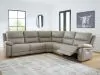 Ashley Furniture PC99201S8 Ashley Furniture PC99201S8 Narwhal Place - 5-Piece Power Reclining Sectional - Pebble