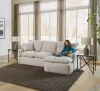 Jackson Furniture Industries 1345/46/76-11 Jackson Furniture Industries 1345/46/76-11 Harper - 2 Piece Sofa Chaise With RSF Chaise - Oyster