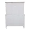 Liberty Furniture 824-BR41 Heartland - 5 Drawer Chest - Antique White / Tobacco Tops