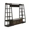 Liberty Furniture 792-OT-WU Mill Creek - 3 Piece Wall Unit Set - Peppercorn