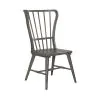 Liberty Furniture 237G-C1000S Liberty Furniture 237G-C1000S River Place - Windsor Back Side Chair - Riverstone Gray & Tobacco