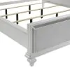 New Classic 00-1583-100 Stardust - 6/6 Eastern King Bed - White