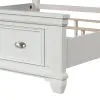 New Classic 00-B2118S-200 New Classic 00-B2118S-200 Jamestown - 6/0 California King Bed With Storage - White