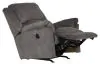 Jackson Furniture Industries 647852-1792/28-2792/28 Jackson Furniture Industries 647852-1792/28-2792/28 Malloy - Fabric Power Rocker Recliner - Dark Gray