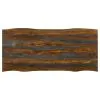CoasterEssence 193861 Neve - Live Edge Dining Table - Gray Sheesham