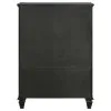 CoasterEssence 201328 Sandy Beach - 8-Drawer Door Chest - Black