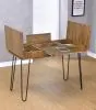 CoasterEveryday 802011 Sheeran - Writing Desk With Storage - Rustic Amber