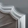 Furniture of America CM7864CK-BED Aalok - California King Bed - Silver / Warm Gray
