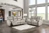 Furniture of America CM9910ST-CH-PM Gorgius - Power Recliner - Light Gray