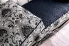 Furniture of America SM6449-LV Crespignano - Loveseat - Black / Gray