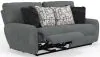 Jackson Furniture Industries 62211-1965/18-2374/48 Jackson Furniture Industries 62211-1965/18-2374/48 Maxwell - Power Deep Seat Reclining Sofa - Dolphin