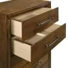 New Classic B0182-070 Ballard - 5 Drawer Chest - Walnut