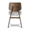New Classic D1651-20-GRY New Classic D1651-20-GRY Oscar - Chair With Cushion (Set of 2) - Walnut / Dark Gray