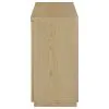 Coaster Fine Furniture 950429 Tilbury - 2-Door Glass Front Accent Display Cabinet - Light Oak
