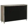 Coaster Fine Furniture 222663 Lorient - 8-Drawer LED Bedroom Dresser Cabinet - Ivory And Camel