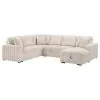 Coaster Fine Furniture 501205B3 Devonshire - Right Chaise With Storage & 1 Piece Pillow, Box 3 of 3 - Camel