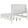 Coaster Fine Furniture 224961KWB1 Marmore - California King Headboard, Box 1 of 3 - White