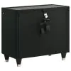 Coaster Fine Furniture 223162 Lorient - 2-Drawer LED Nightstand With USB - Black