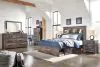 Ashley Furniture B211/31/36/50(2)/84/85/B100-12 Ashley Furniture B211/31/36/50(2)/84/85/B100-12 Drystan - Full Bookcase Bed With 4 Storage Drawers - 7 Pc. - Dresser, Mirror, Full Bed - Multi
