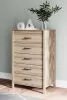 Ashley Furniture EB3929-245 Battelle - Five Drawer Chest - Tan