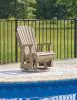 Ashley Furniture P114-820 Hyland Wave - Swivel Glider Chair - Driftwood